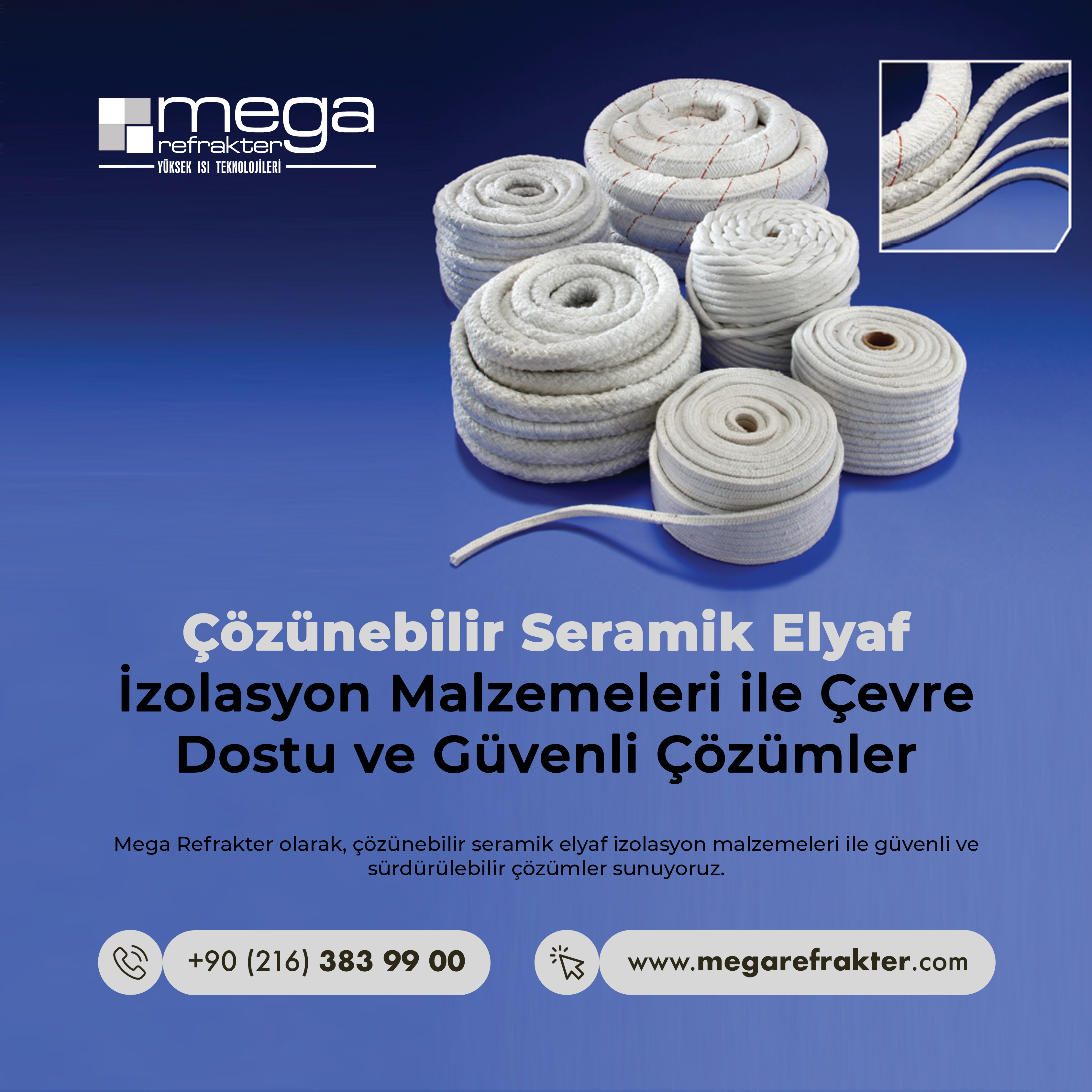 Çözünebilir Seramik Elyaf İzolasyon Malzemeleri ile Çevre Dostu ve Güvenli Çözümler