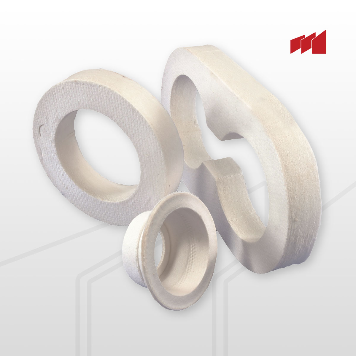 Fiberfrax Flexiform Vakum - Esnek Vakumla Şekillendirilmiş Seramik Elyaf Parçalar