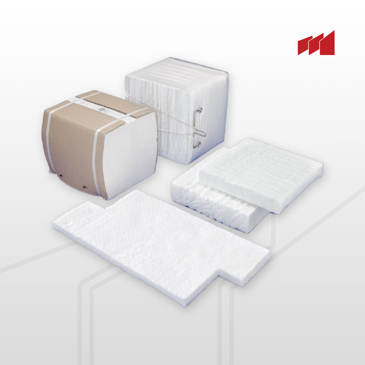 Fiberfrax MX Modüller - Yüksek Yoğunluklu Seramik Elyaf Modül