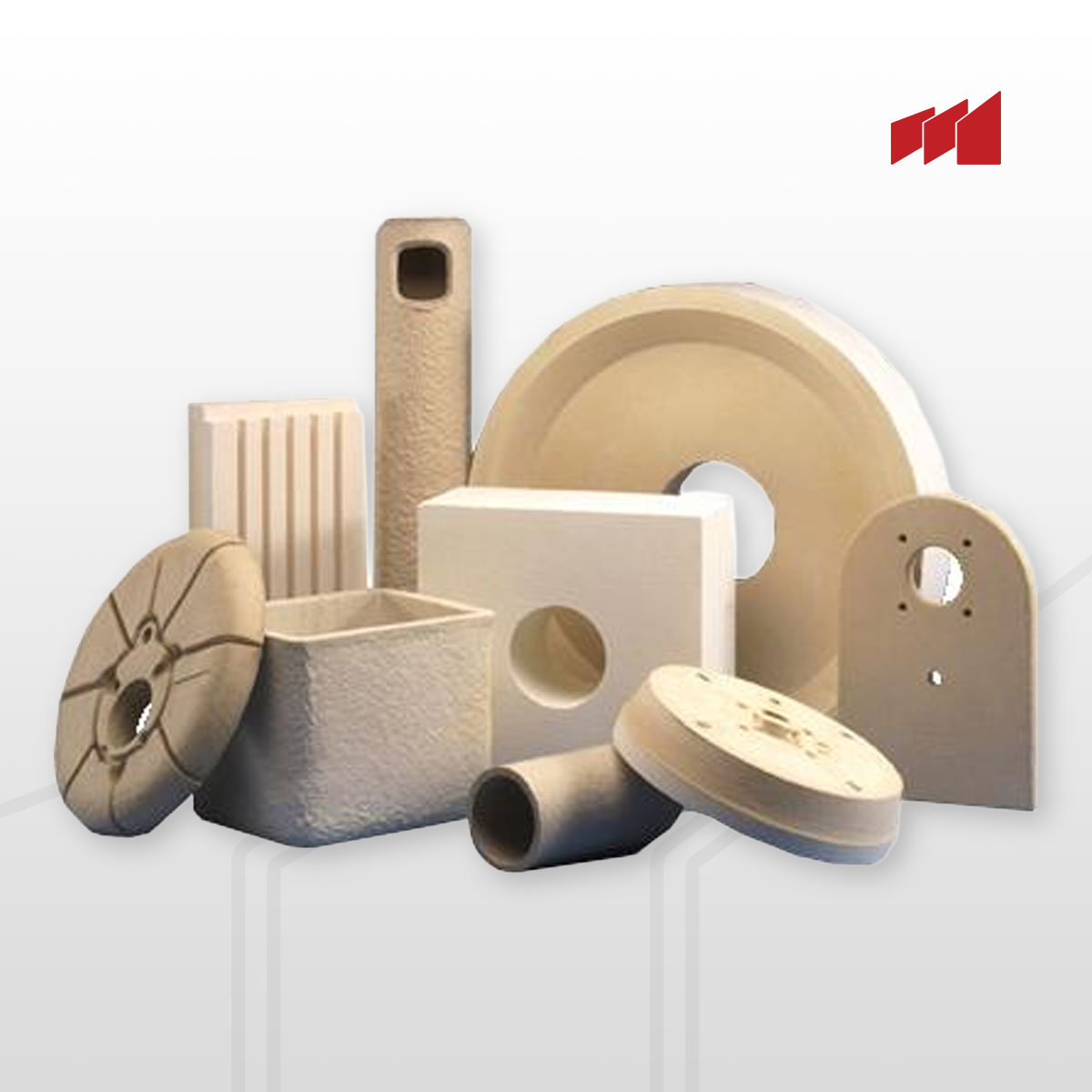 Insulfrax Rigiform Vakum - Çözünebilir Elyaf Vakumla Şekillendirilmiş İzolasyon Ürünleri