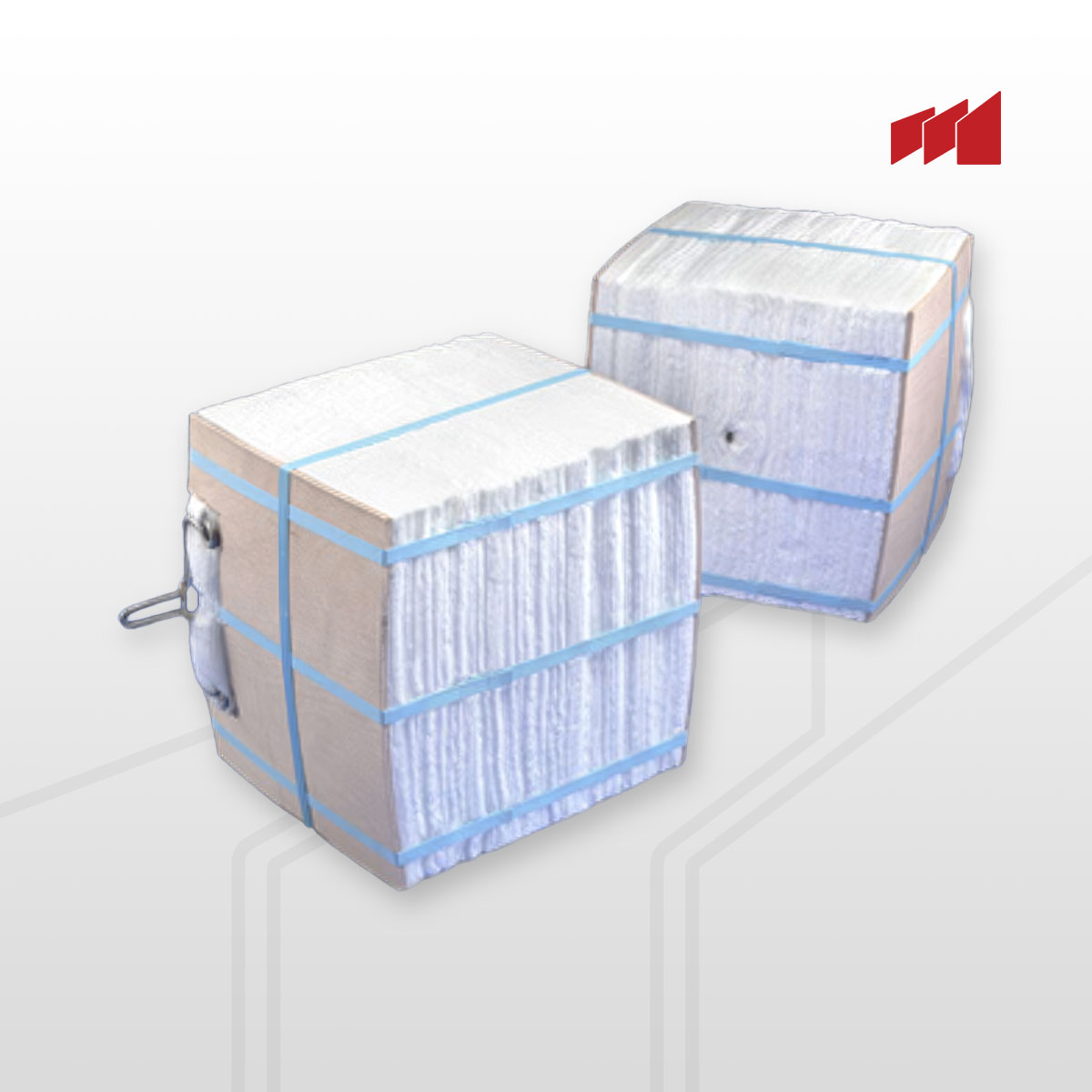 Saffil & M-Fil Anchor-Loc Modüller - Ultra Yüksek Sıcaklık Elyaf Modüller